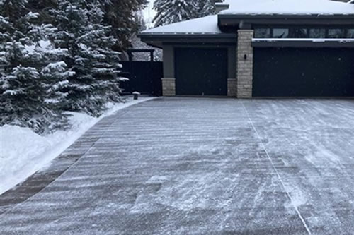 Driveway-only clearing